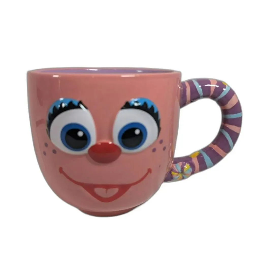 Sesame Street Abby Cadabby 32 Oz Ceramic Mug SeaWorld Busch Gardens 2017